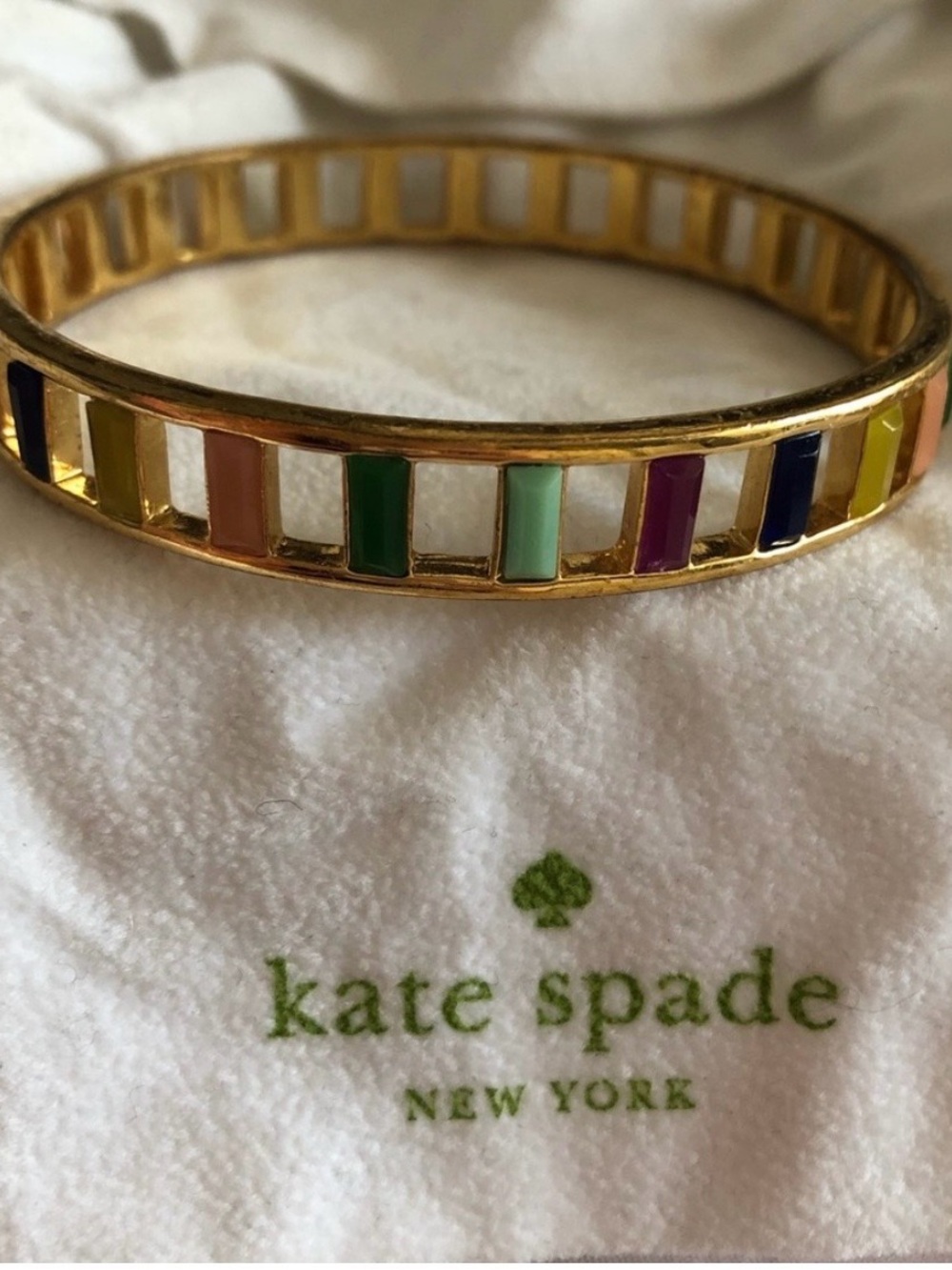 💛🩷 KATE SPADE ♠️ MULTI COLOR BANGLE BRACLET! 💛🩷